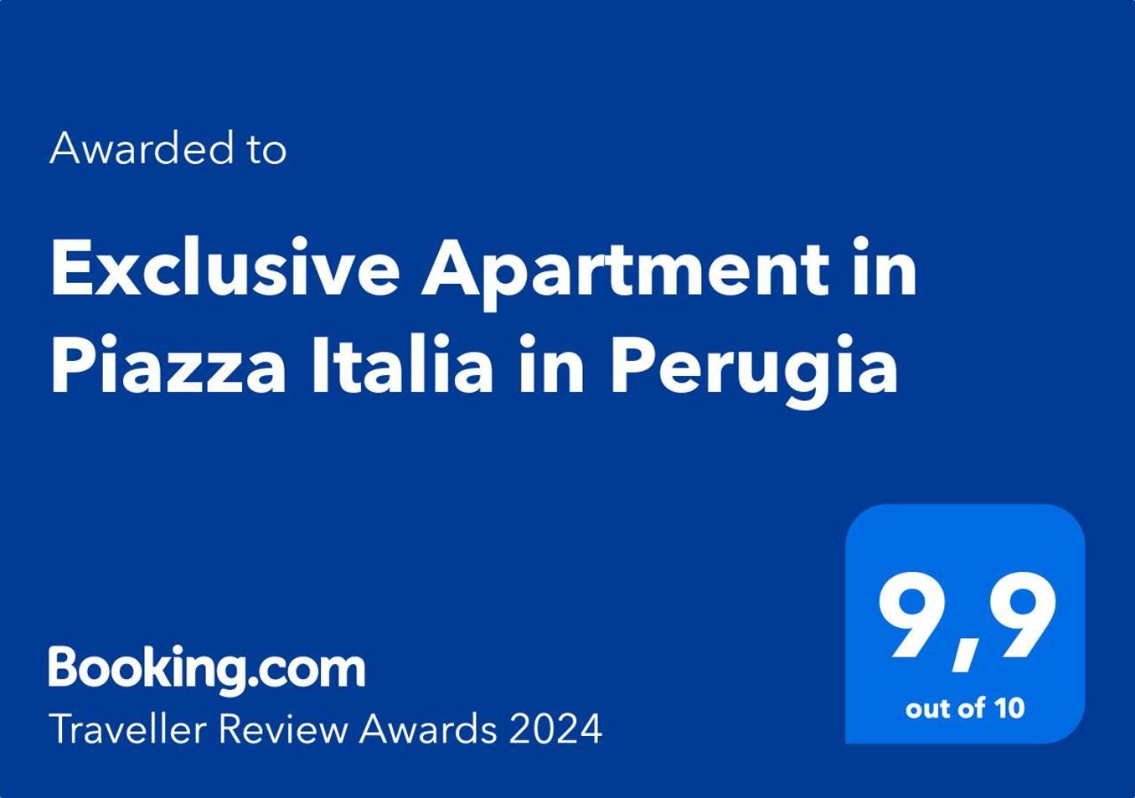 Exclusive Apartment In Piazza Italia In Perugia Bagian luar foto